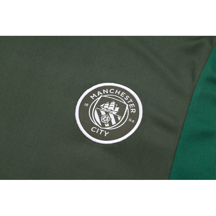 Camiseta de Entrenamiento Manchester City 23-24 Verde - Haga un click en la imagen para cerrar